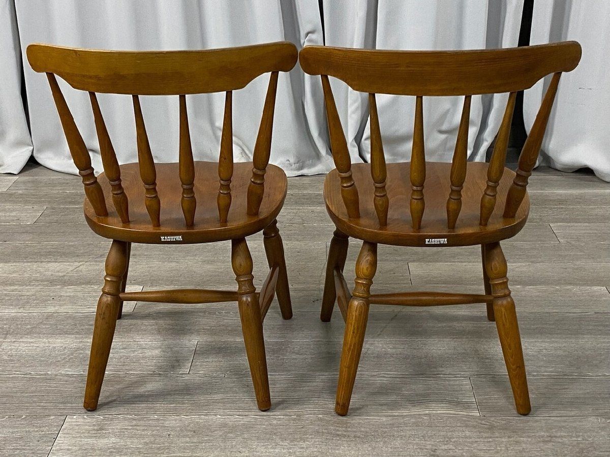 XC45 柏木工 ダイニング チェア２脚セット ウィンザー KASHIWA 神奈川県秦野市 S7 MARWIL-DEMENAGEMENTS_CH