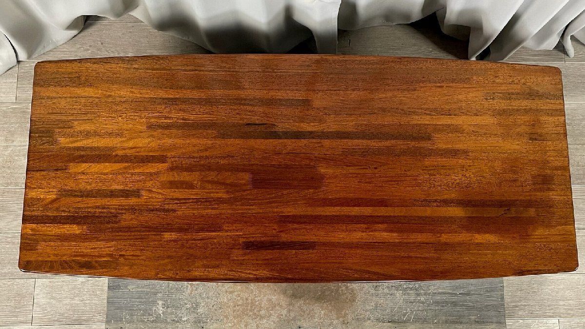 XC65 カリモク ビベンテ ブビンガ材 センターテーブル A3