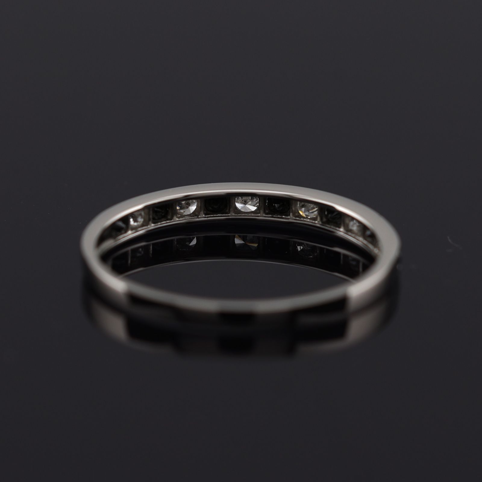 参考定価126,500円！》 Pt.950 プラチナ ブラックダイヤモンド 0.12ct 