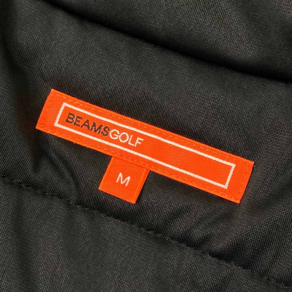 サイズ M BEAMS GOLF ビームスゴルフ フード付 中綿 ジップジャケット 総柄 ネイビー系 240101403008 ゴルフウェア メンズ ストスト LLC-HASEGAWATOSO_COM