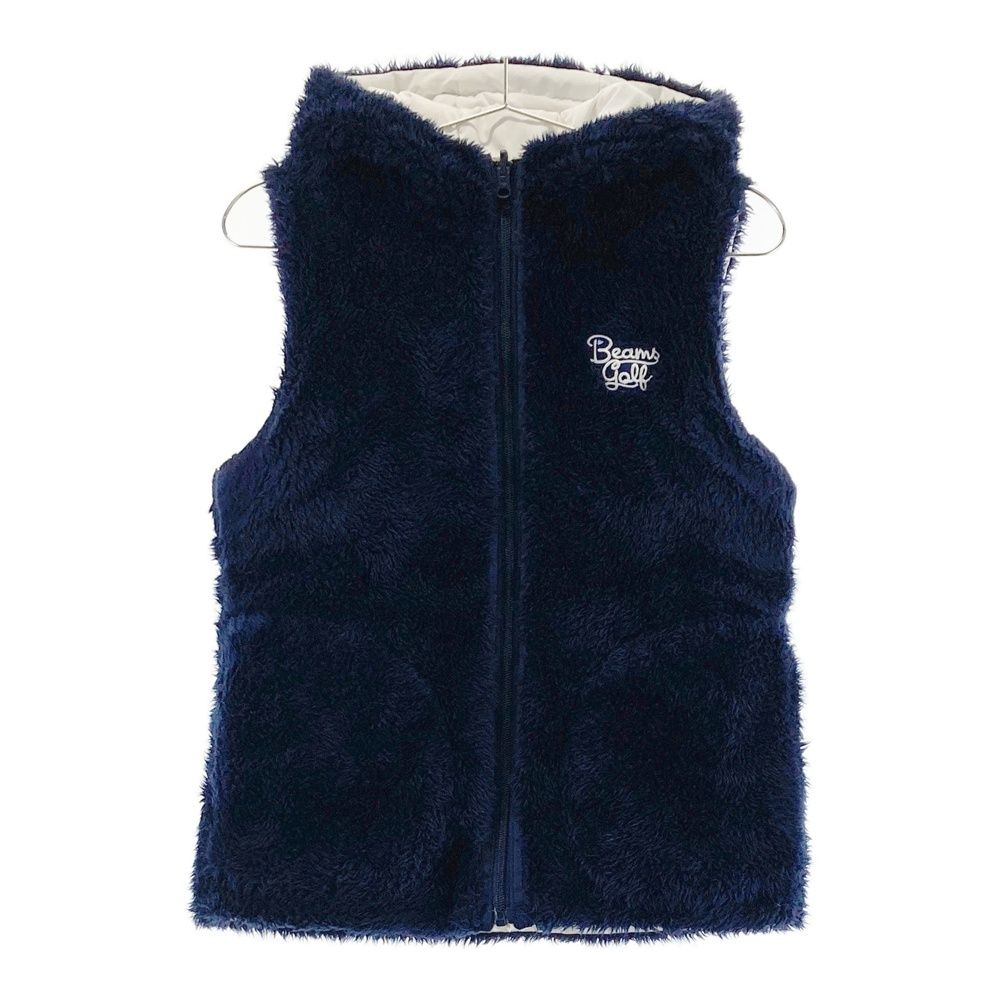 中綿ボアベスト ホワイト系