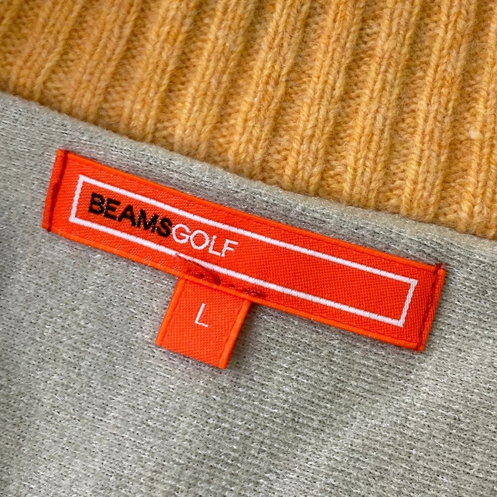 サイズ L BEAMS GOLF ビームスゴルフ 蓄熱 ウール ニットジャケット イエロー系 240101426384 ゴルフウェア レディース ストスト LLC-HASEGAWATOSO_COM