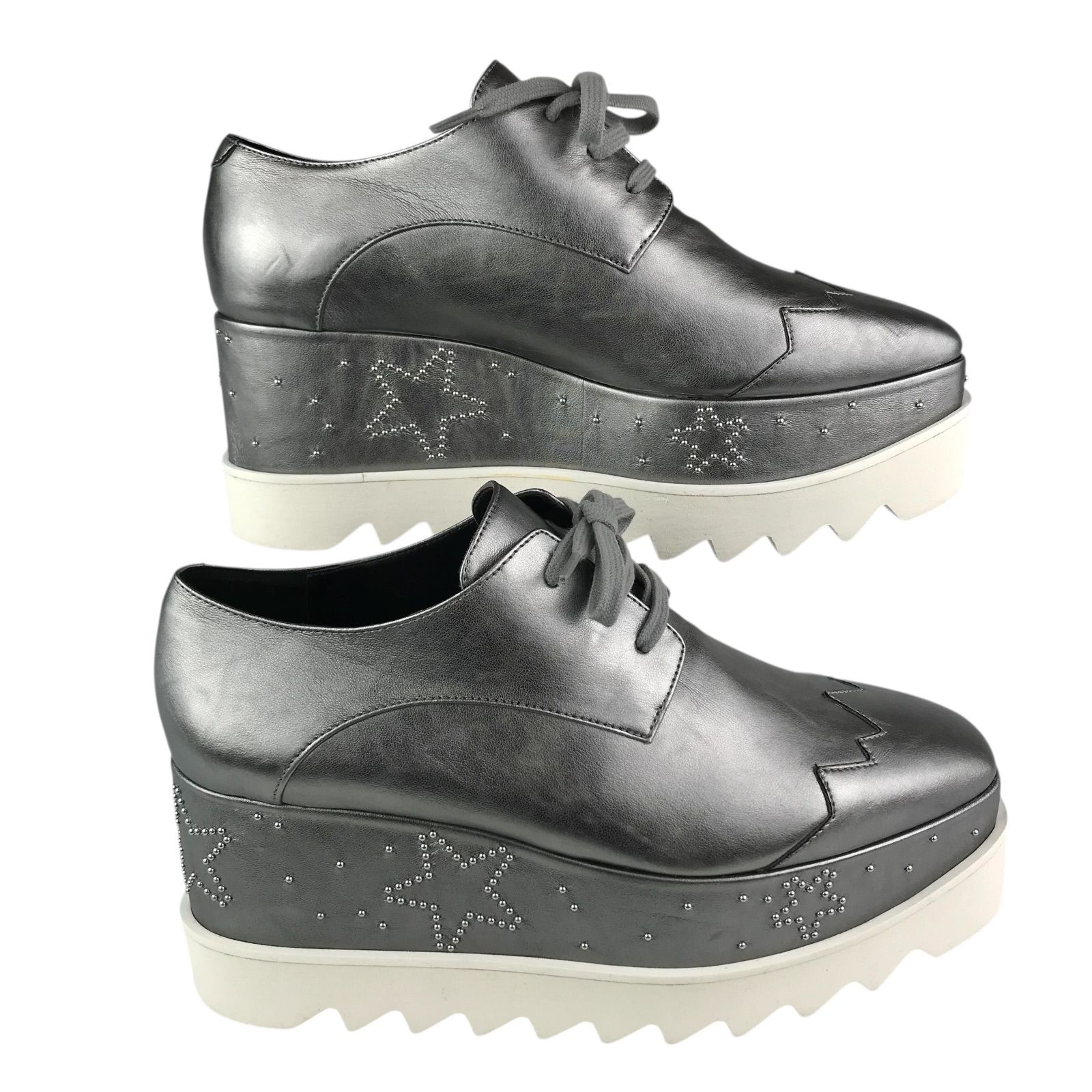 美品☆STELLA McCARTNEY・ステラマッカートニー・エリス メタリック