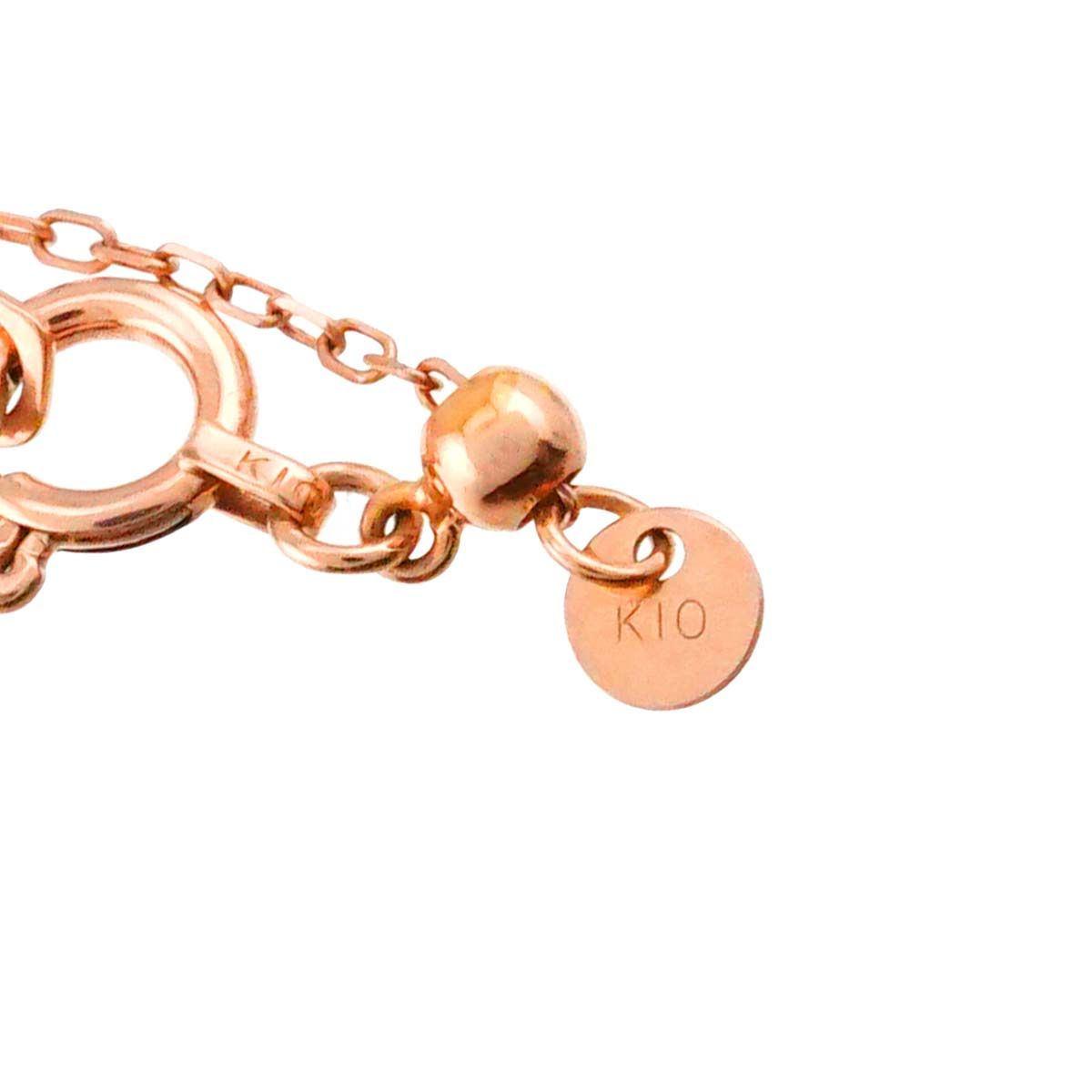 ダイヤ 0.29ct K10 PG ネックレス 45cm ピンクゴールド 416 Diamond Necklace 90300655 NEXPOTALLINN_EU