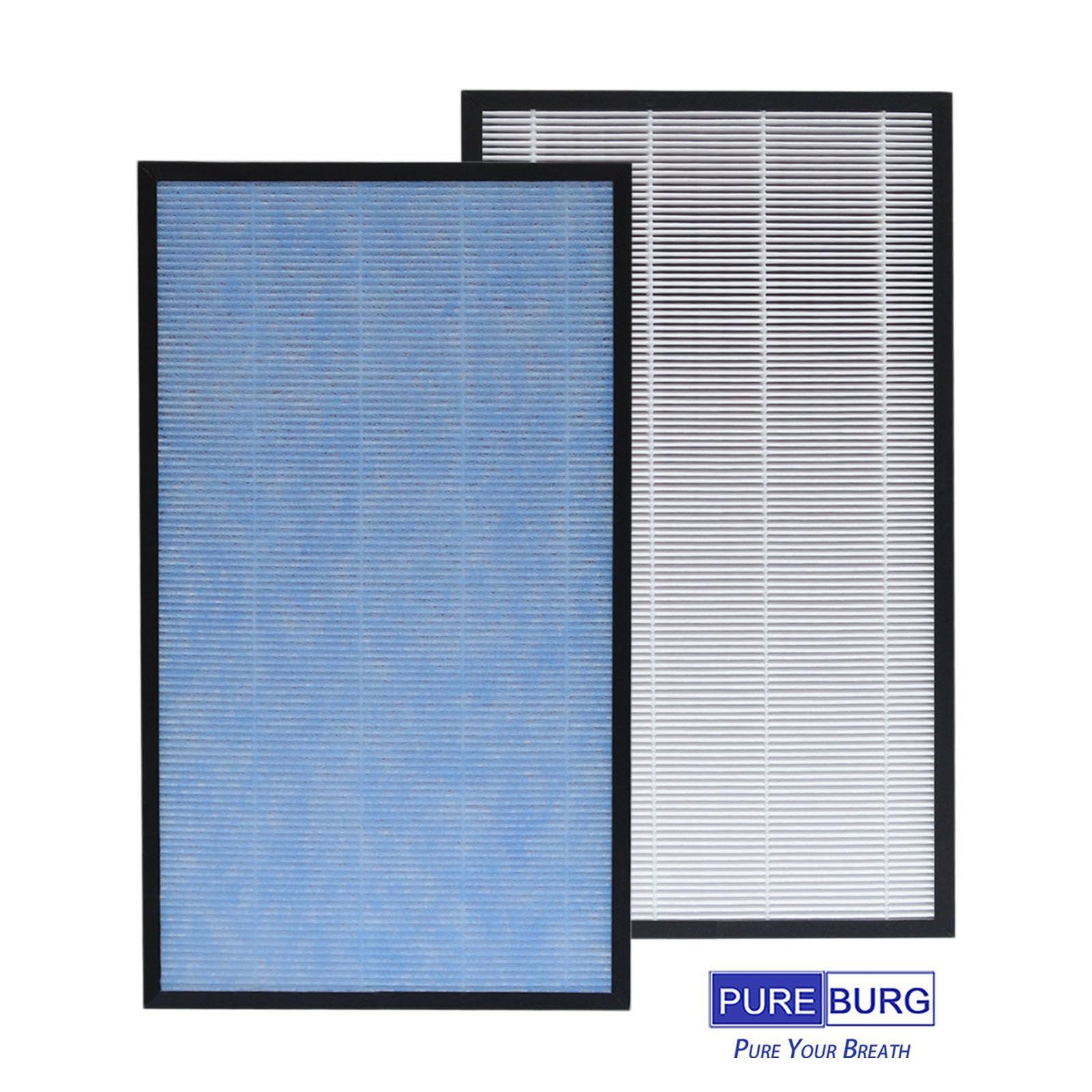 商品 空間除菌脱臭機 次亜塩素酸 交換用フィルターパナソニック Panasonic との性ありF-MV2300F-MV4420F-MV4300F-MV5400 空気清浄機2枚 F-ZVF4300 PUREBURG