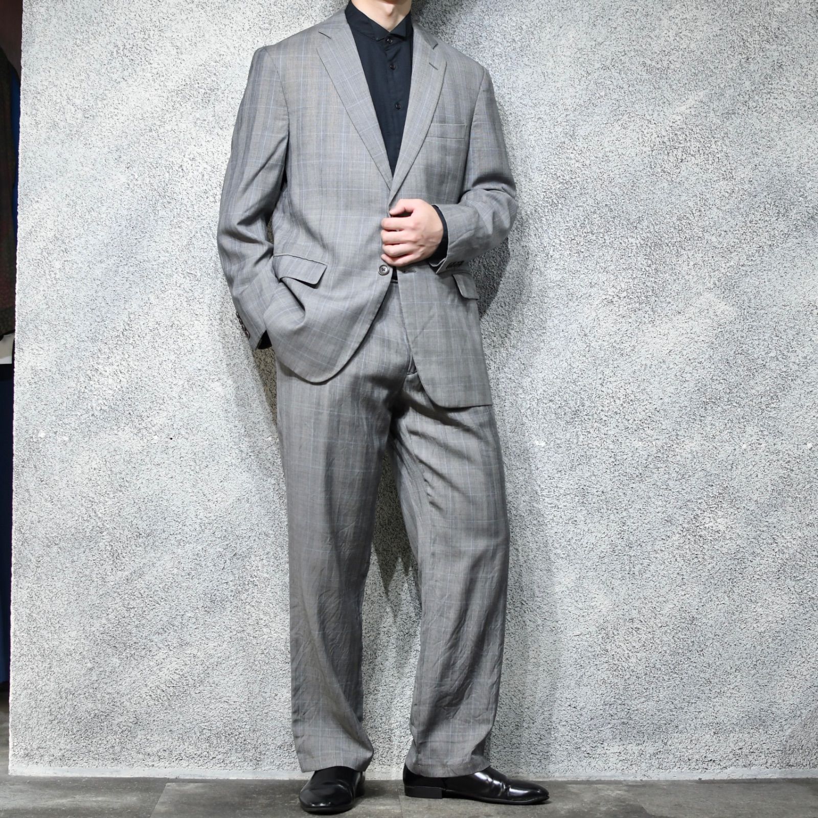 古着 Brooks Brothers 1818 collection グレンチェック セットアップ