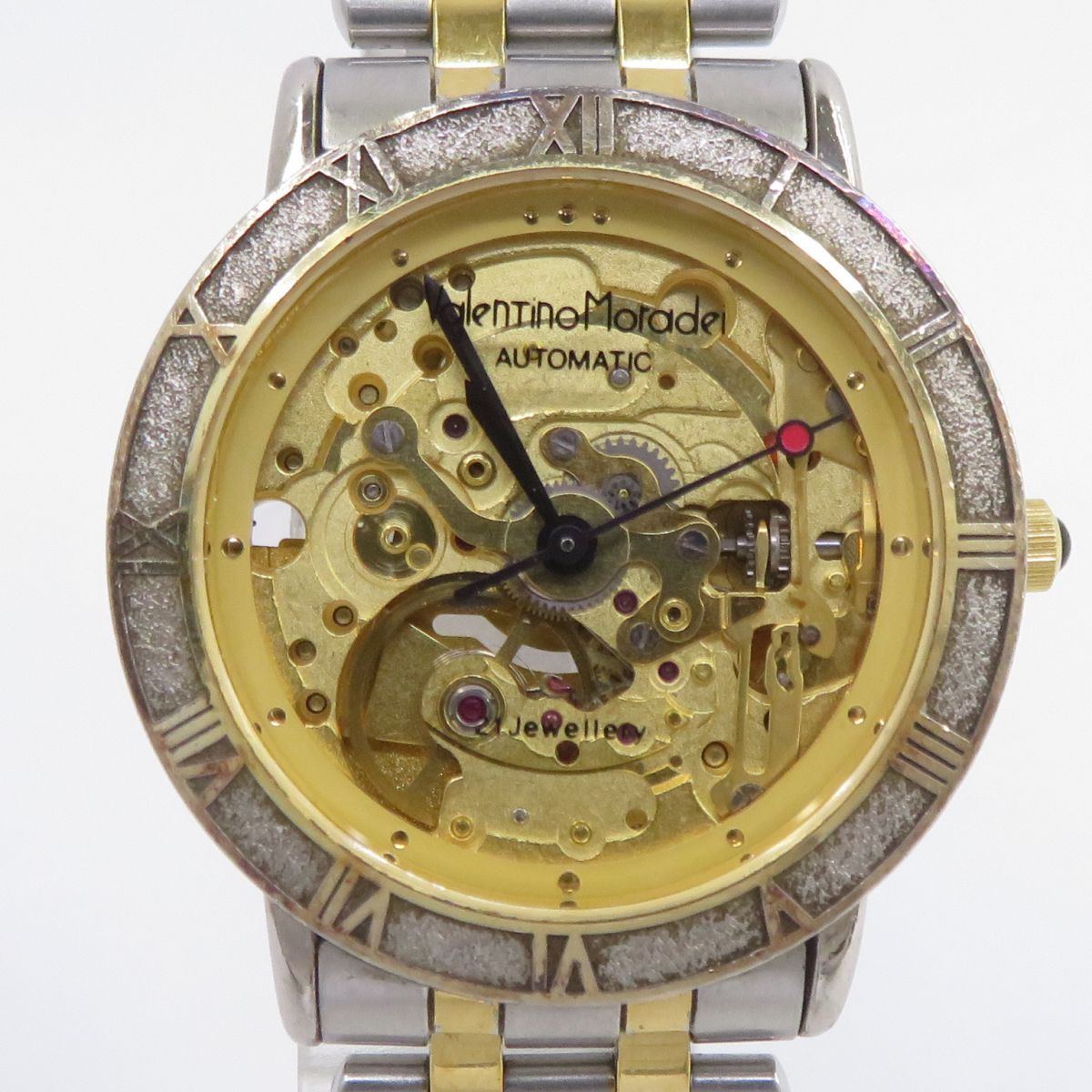 Valentino Moradei バレンチノモラディ 21 jewels スケルトン 841 041 自動巻き 腕時計