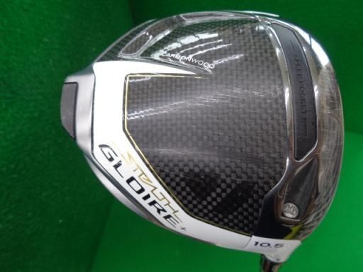 【中古】 テーラーメイド STEALTH GLOIRE+ 10.5 ドライバー DR SPEEDER NX for TM(DR) (フレックスS) メンズ 男性用 右利き 右用 Cランク ゴルフクラブ