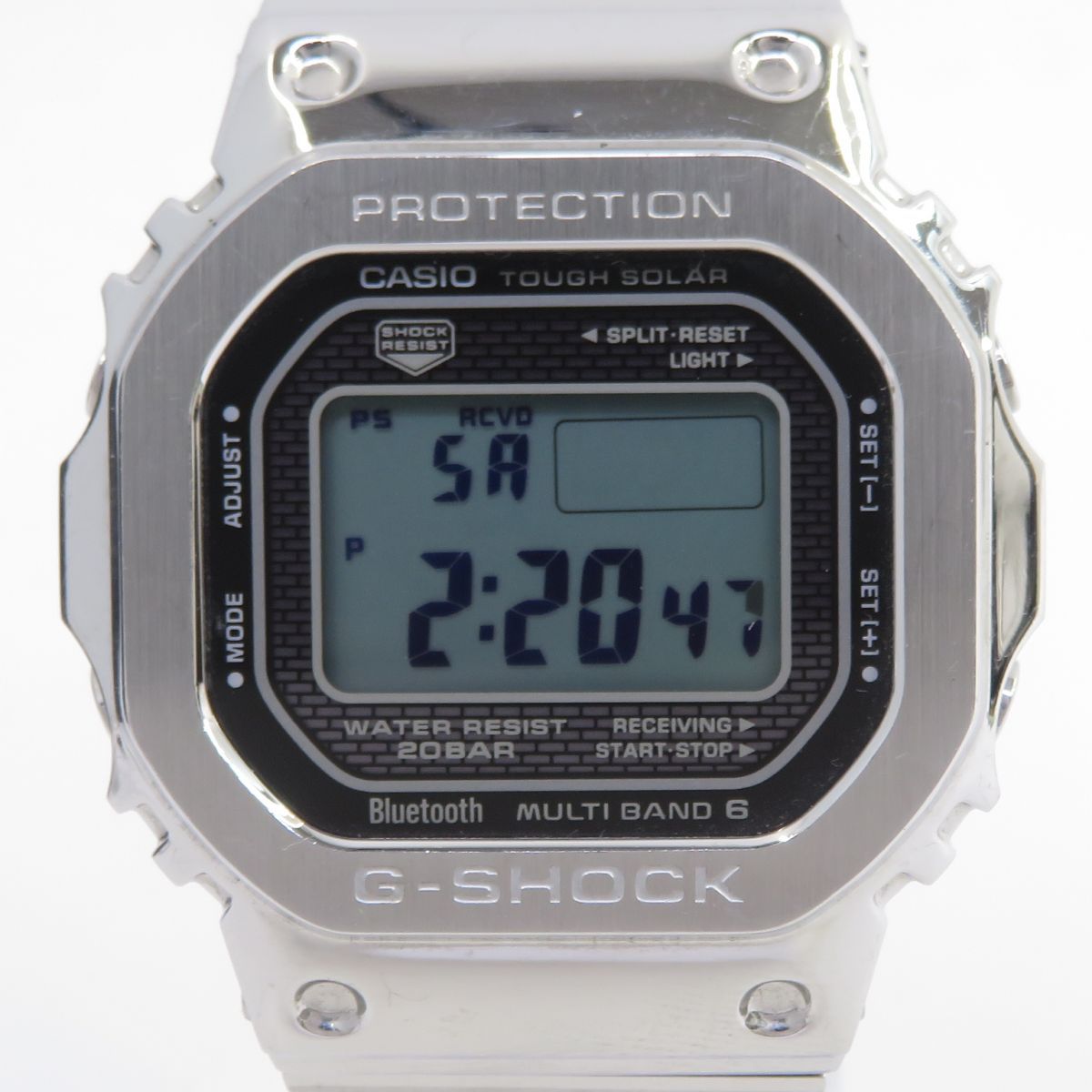 CASIO カシオ G-SHOCK Bluetooth対応 モバイルリンク フルメタル GMW-B5000D-1JF 電波ソーラー 腕時計