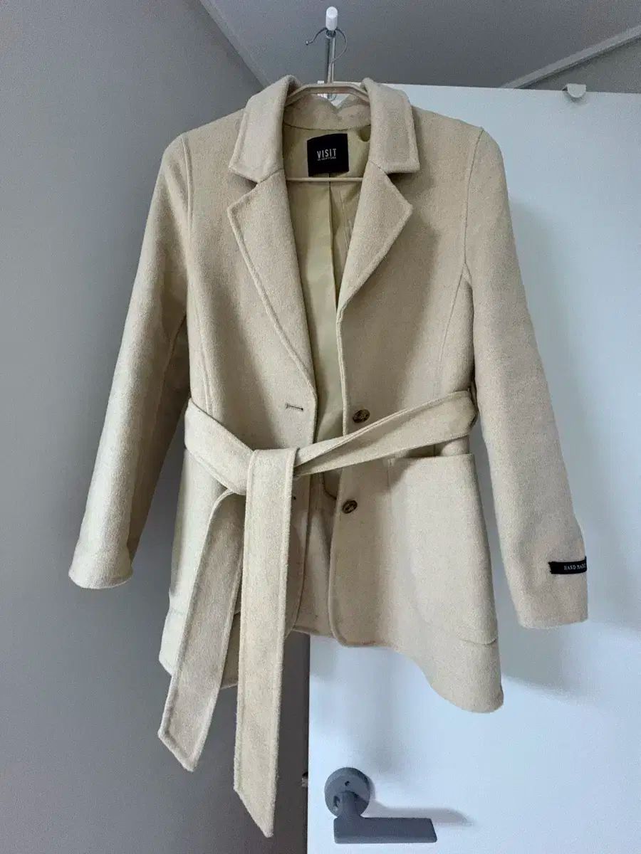 VISIT ハンドメイド ハーフ コート