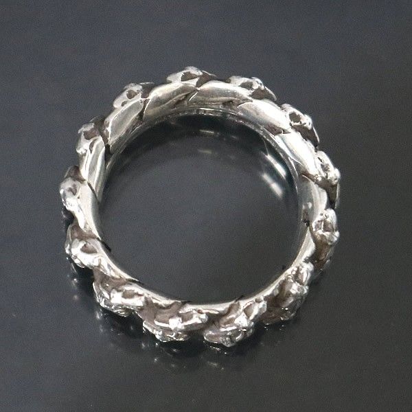 CHROME HEARTS 銀座店 クロムハーツ エクストラファンシー リング 指輪 メンズ シルバー SV925 約9号 100922
