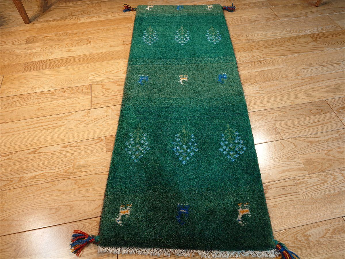 細長いラグ 117x45cm