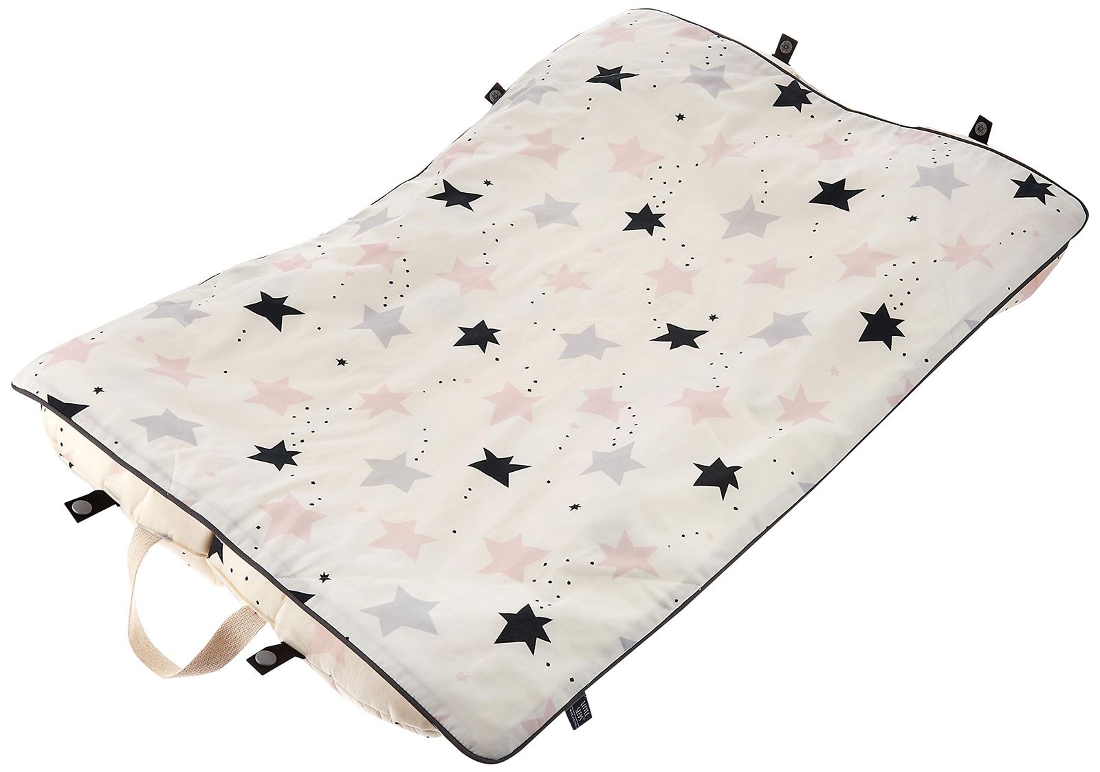 LITTLE SEEDS リトルシード ポータブルベビーベッドセット twinkle star pink M