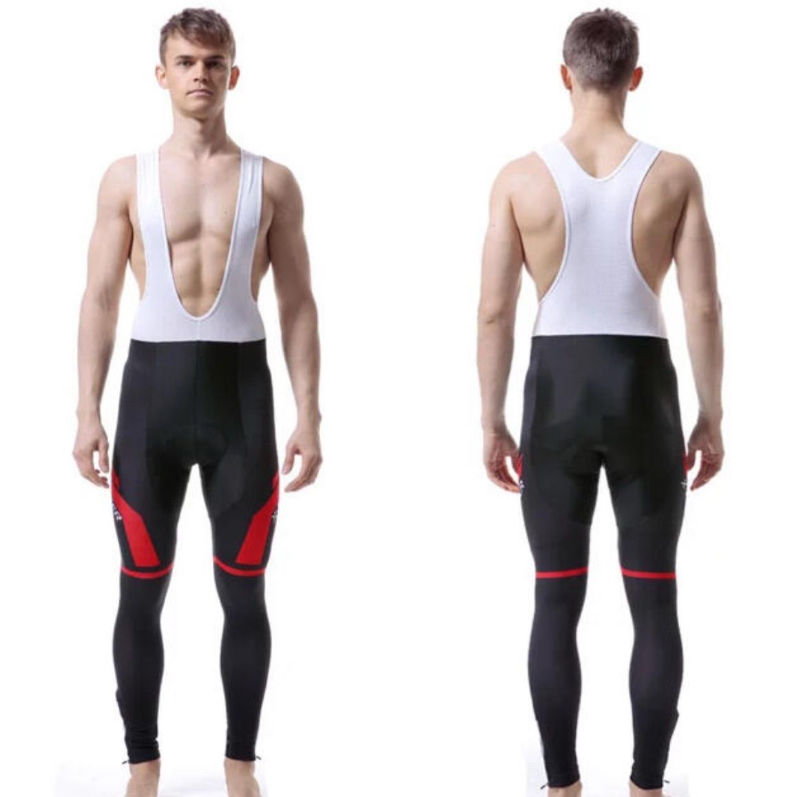 X-TIGER サイクリングジャージ パッド入りパンツ バイク服セット 冬