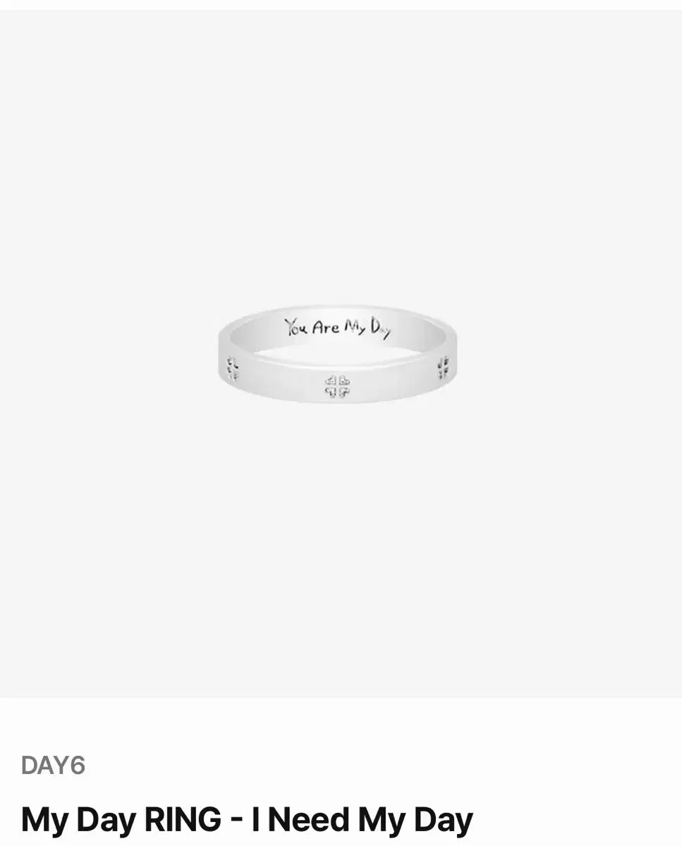 DAY6 デイシックス ファンミーティング 麻迷リング