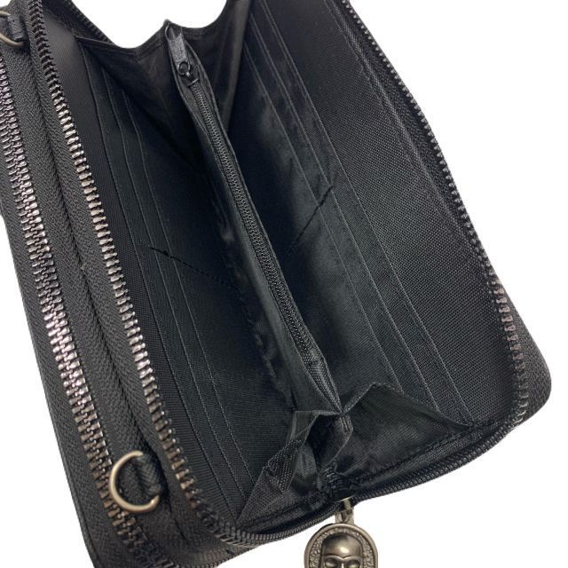 Ed hardy WALLET BAG エド ハーディ ウォレットバッグ 長財布 財布バッグ クロスボディ プリントデザイン Don Ed Hardy Christian Audigier TATOO タトゥ お買い物 普段使い 1701 DECORATOM_COM_BR