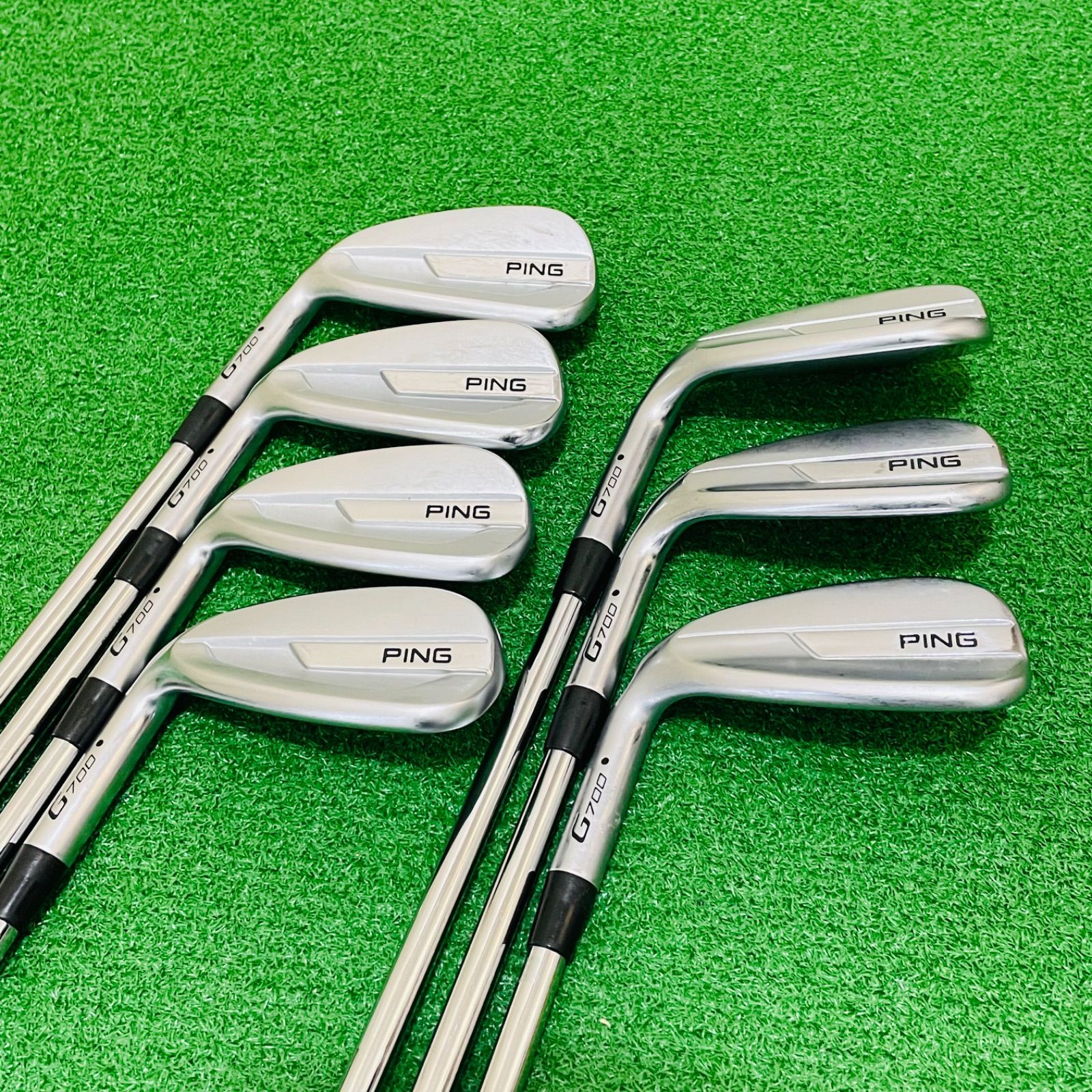 9248 PING G700 ピン レフティ 左利き アイアン7本セット N.S.