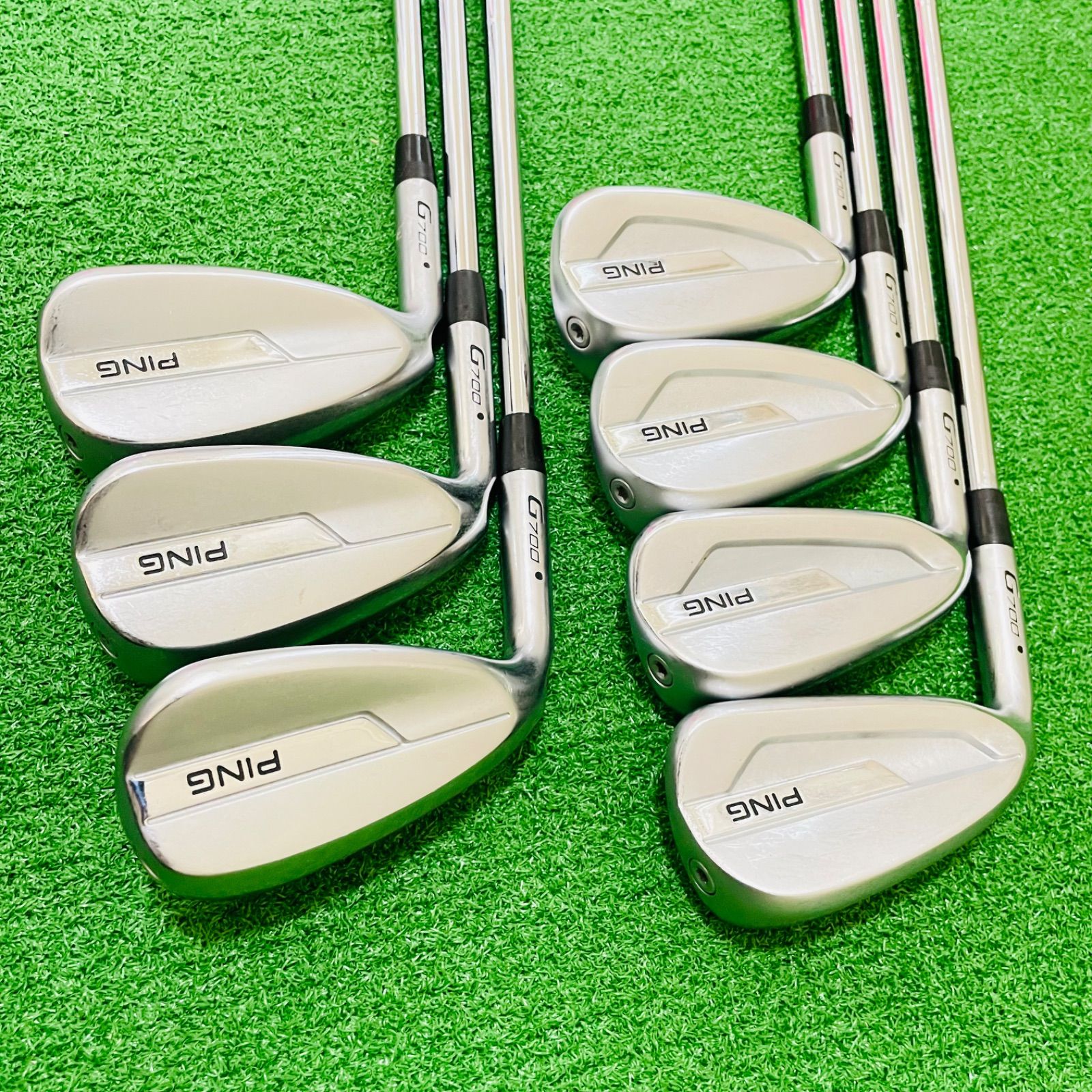 9248 PING G700 ピン レフティ 左利き アイアン7本セット N.S.