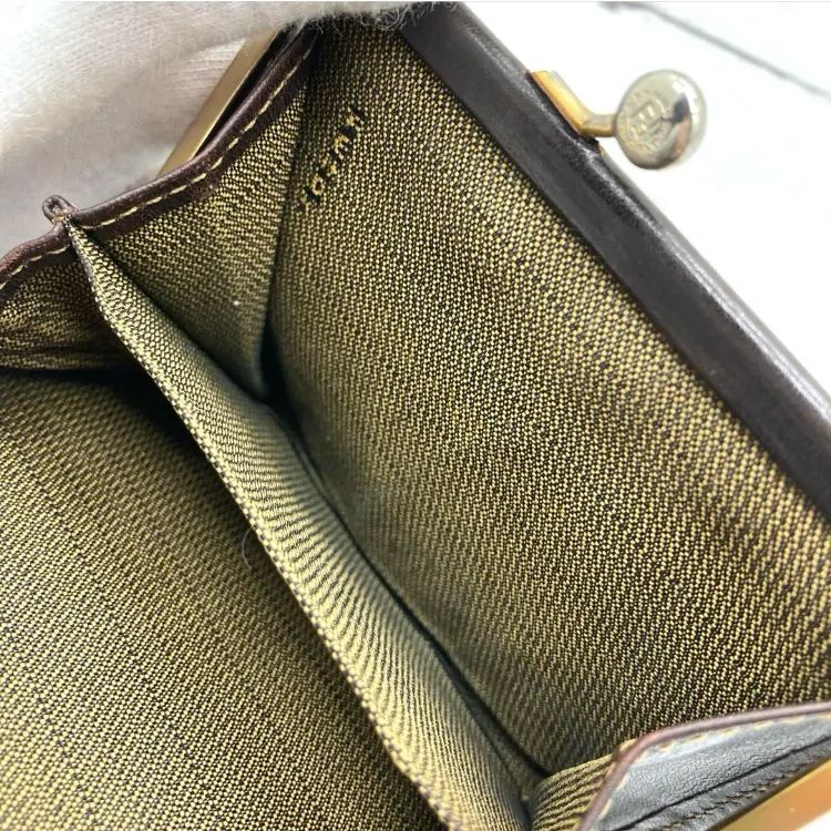 フェンディズッカ柄 キャンバス×レザー