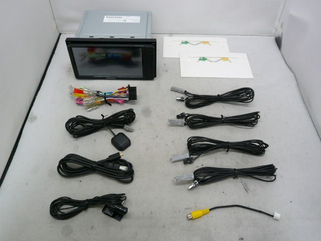 度 ケンウッド 彩速ナビ MDV-S709W メモリーナビ 地デジ フルセグ DVD CD SDカード iPod USB ブルートゥース ハンズフリー HDMI MP3 WMA