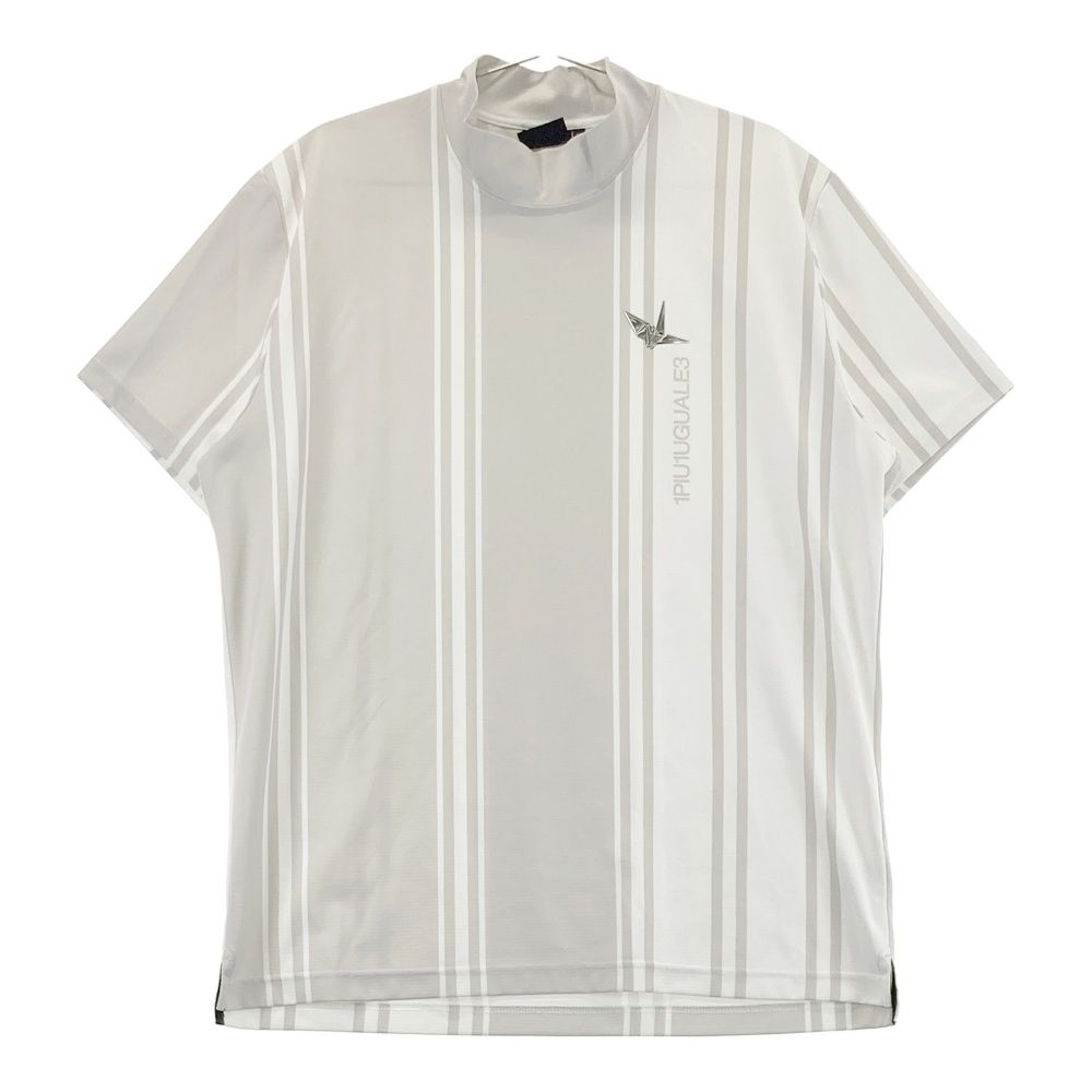 サイズ 6 1PIU1UGUALE3 GOLF GRT251 半袖モックネックTシャツ グレー系 240101538345 ゴルフウェア メンズ ストスト