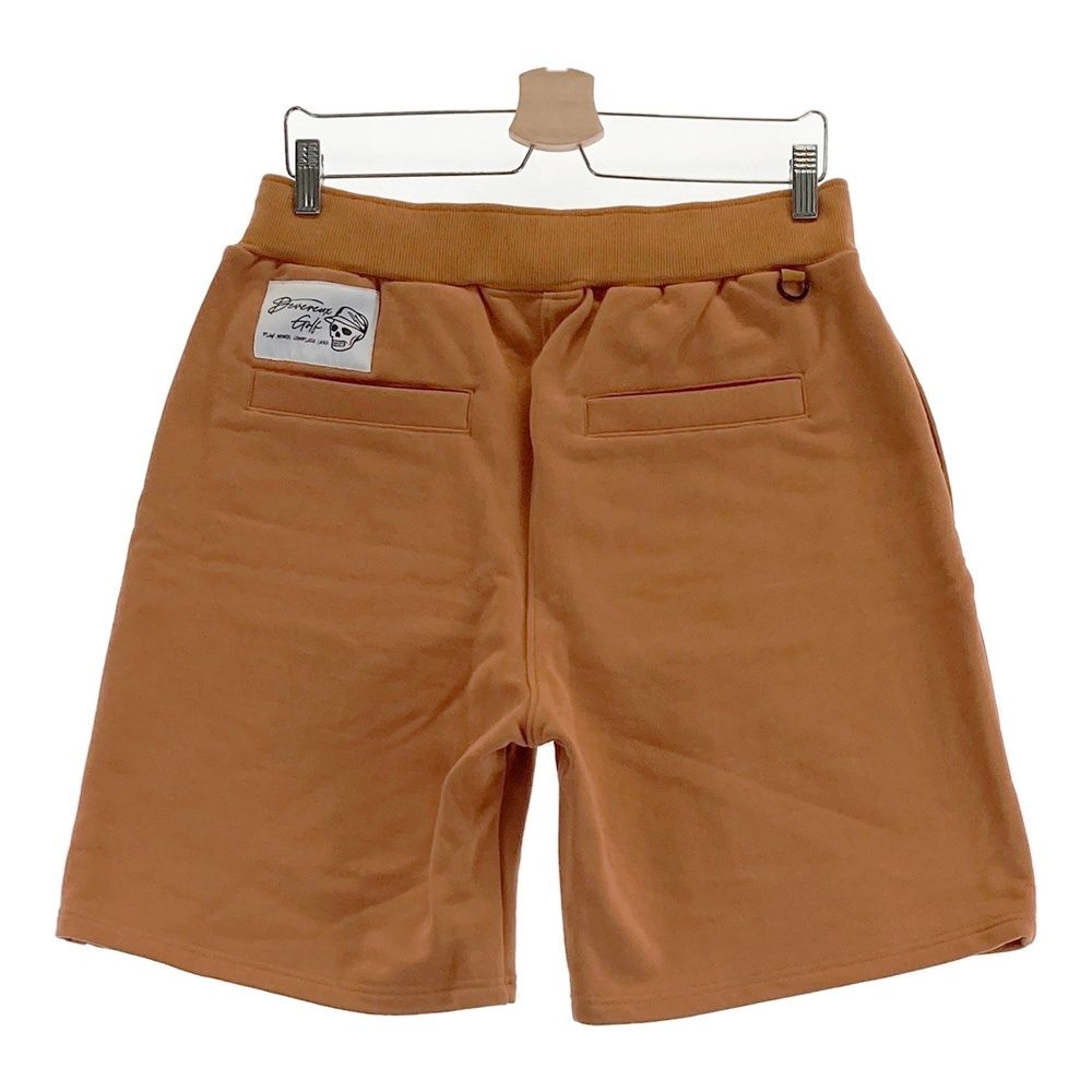 サイズ L DEVEREUX GOLF デヴァローゴルフ 763472401 ハーフパンツ スウェット地 ブラウン系 240101545211 ゴルフウェア メンズ ストスト