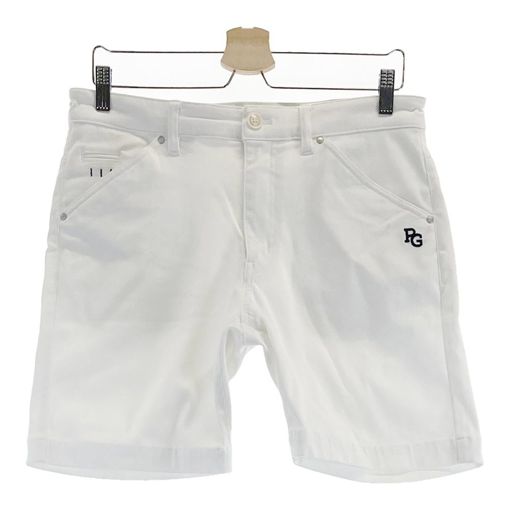 サイズ 4 PEARLY GATES パーリーゲイツ ハーフパンツ ホワイト系 240101547914 ゴルフウェア メンズ ストスト
