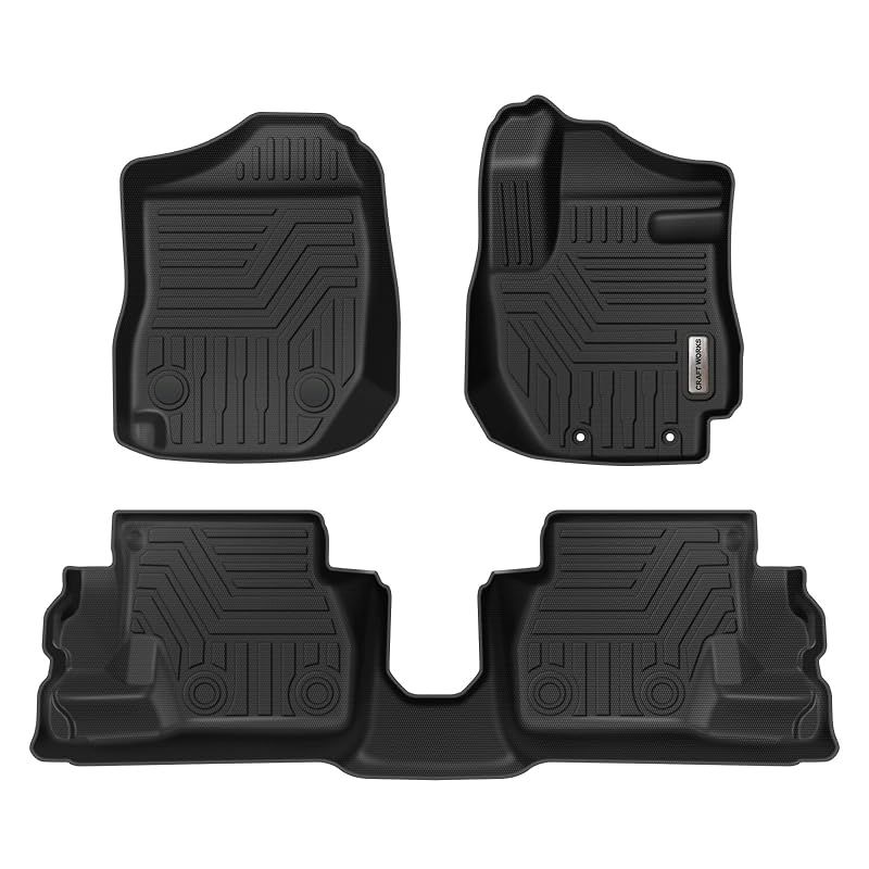 自動車整備士監修 クラフトワークス ジムニー シエラ AT フロアマット 車 防水 丸洗い ピッタリフィット 3D マット 車種 1 2列目 内装 CRAFT WORKS JB64 JB74 W 0