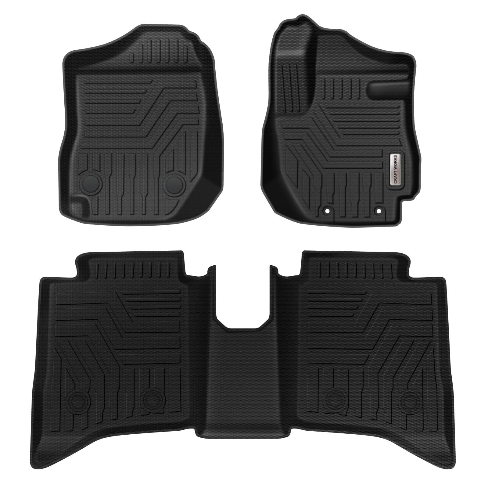 自動車整備士監修 クラフトワークス ジムニー ノマド AT フロアマット 車 防水 丸洗い ピッタリフィット 3D マット 車種 1 2列目 内装 CRAFT WORKS JC74W