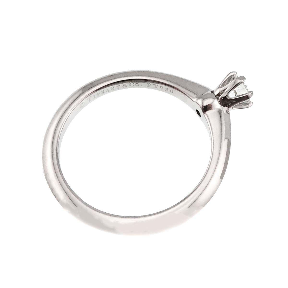 ティファニー TIFFANY&CO. リティア 11号 リング ダイヤ 0.21ct Pt