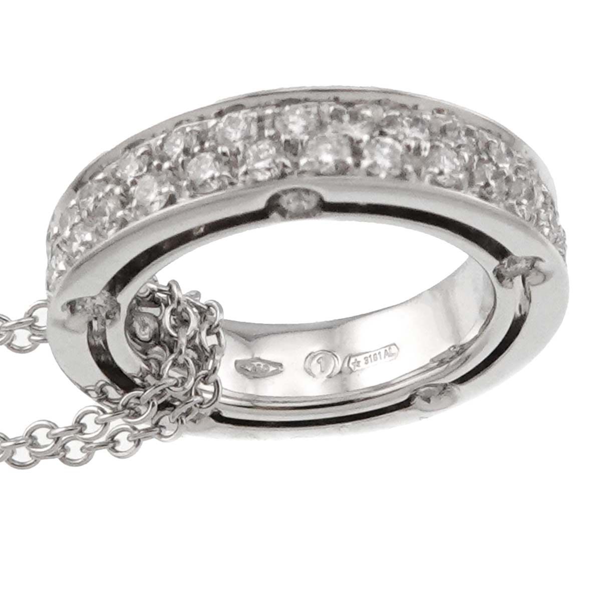 ITALY製18kダイヤモンド ネックレス j-ladia_yl-kd640-a