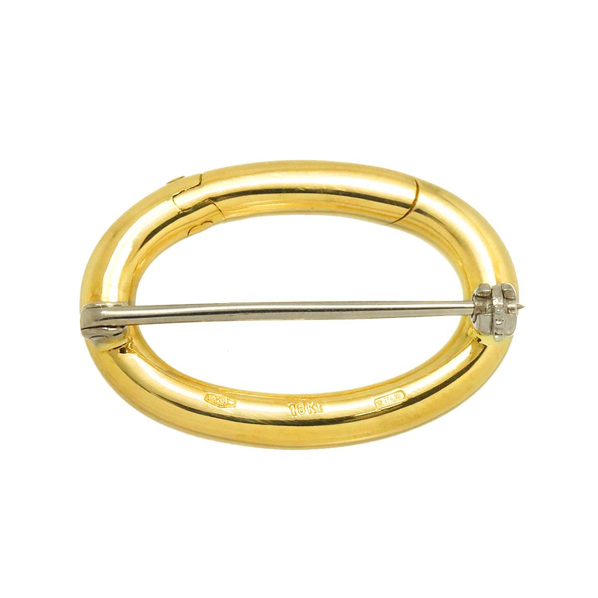 ポメラート Pomellato ブローチ K18 YG イエローゴールド 750 Brooch 90297636 FORTGASGNV_COM_BR