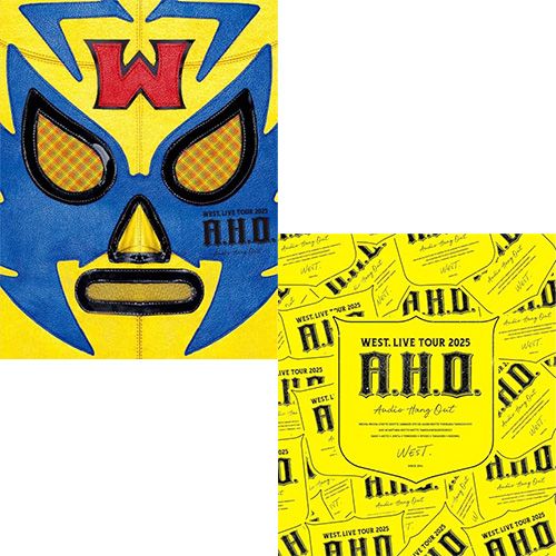 Blu-ray 2形態セット WEST. LIVE TOUR 2025 A.H.O. -Audio Hang Out- 初回盤 通常盤 Blu-ray WEST. ライブ コンサート 佐賀