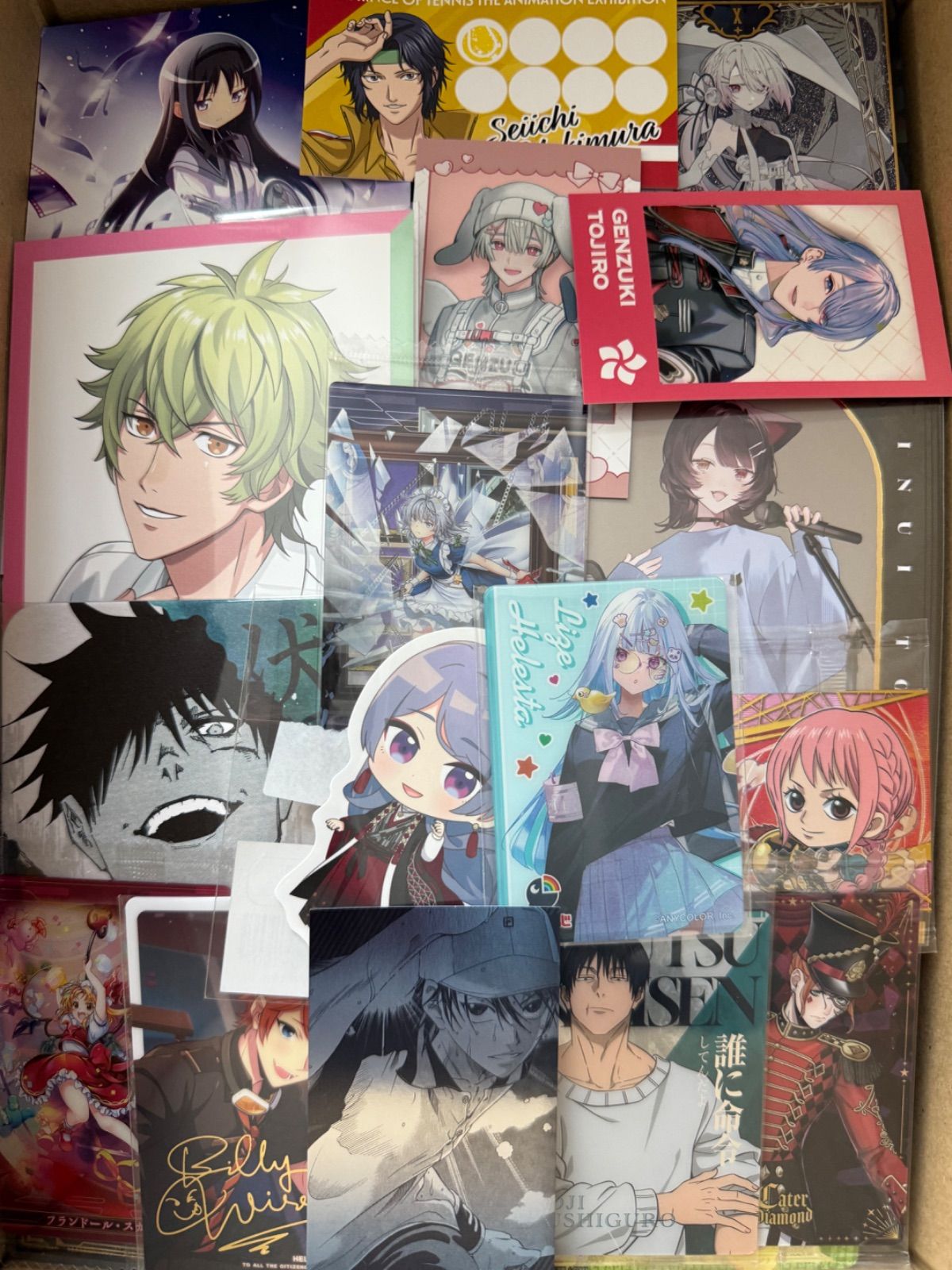 紙類 アニメ ゲーム まとめ売り 大量 コースター ポストカード カード