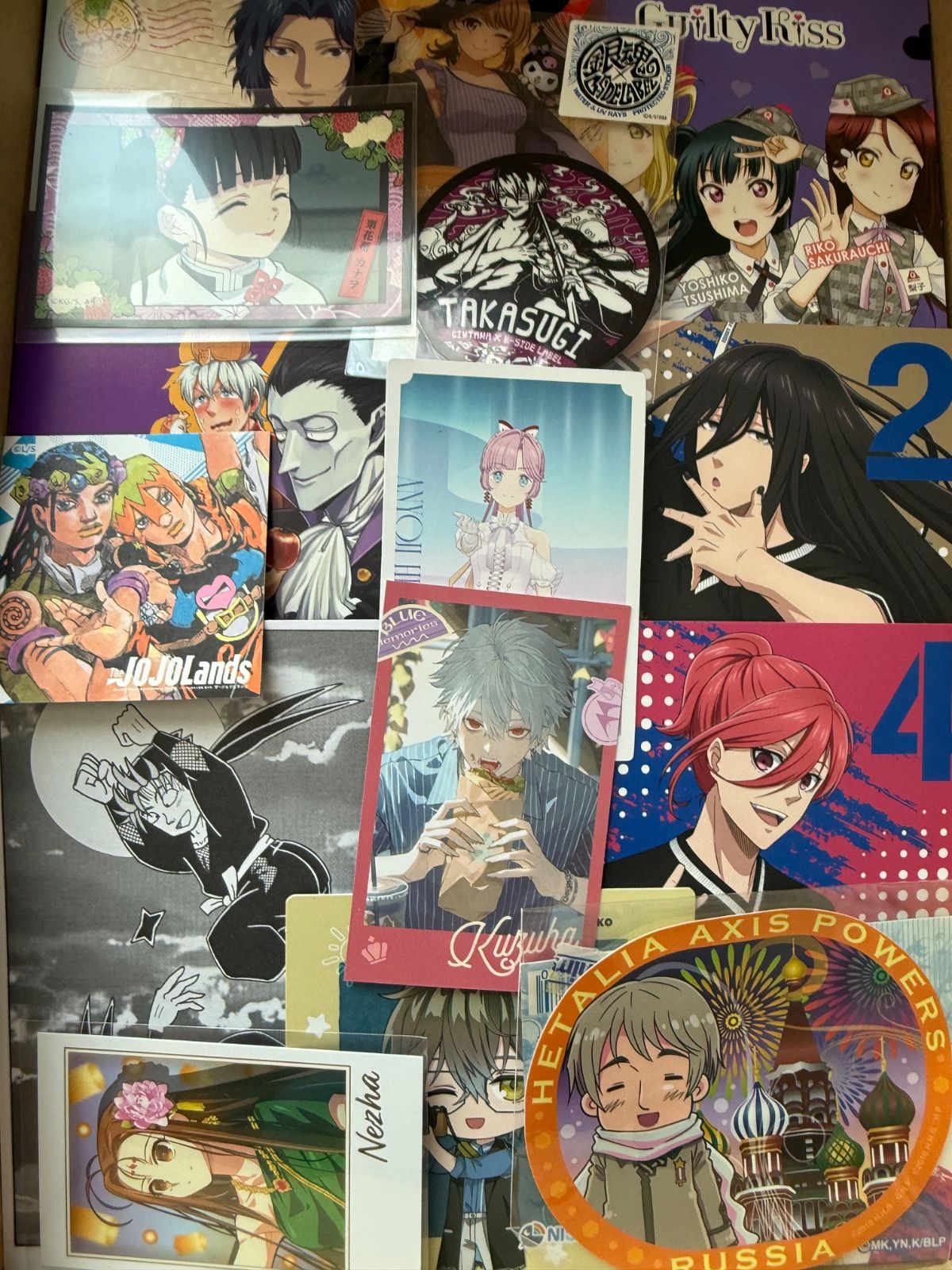 紙類 アニメ ゲーム まとめ売り 大量 コースター ポストカード カード