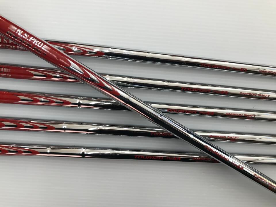  S NSプロ MODUS 3 TOUR 120 アイアンセット ピン 最短 アイアンセット メンズ