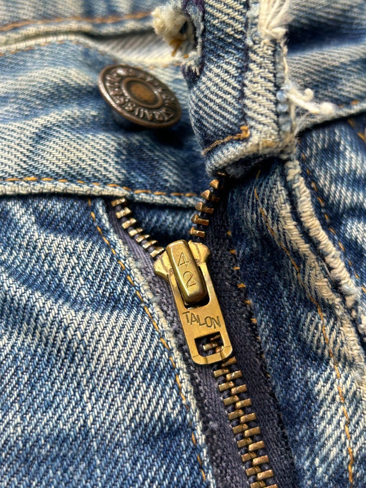 70‘s Levi’s 717 Denim pants ss size DECORATOM_COM_BR