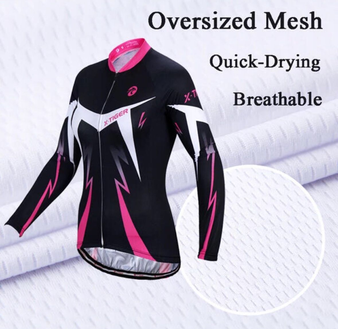 ANAOZI] X-TIGER サイクリングジャージ パッド入りパンツ バイク服