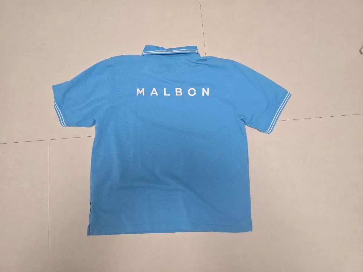 マルボンゴルフ ブルー 半袖 Tシャツ