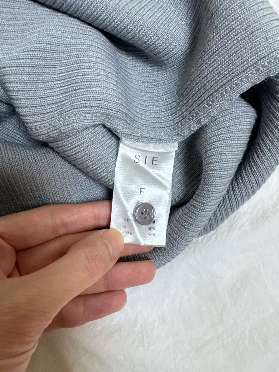  SIE シエ ソフト セレナ ラウディ ブルー 長袖 カーディガン ボレロ アンサンブル