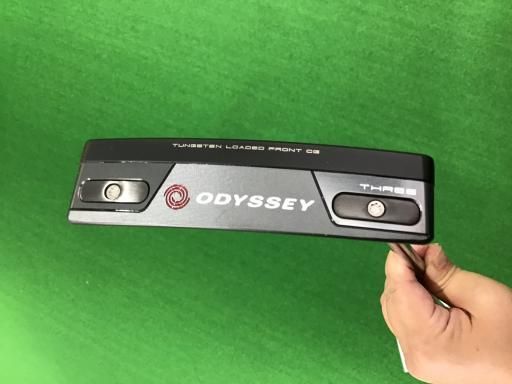【中古】 オデッセイ TRI-HOT 5K THREE 33インチ パター PT STROKE LAB (フレックスその他) メンズ 男性用 右利き 右用 Bランク ゴルフクラブ