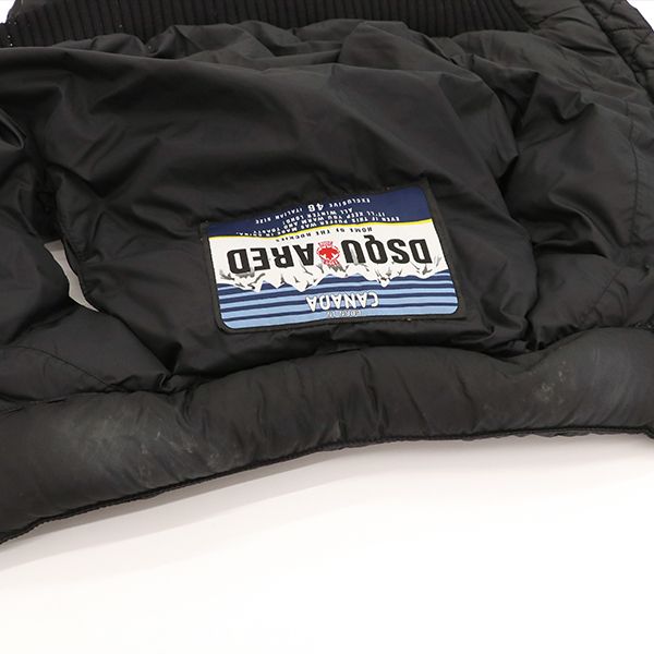 ディースクエアード DSQUARED2 ダウンベスト ジャケット ダウン他 ブラック 表示サイズ46 レディース yy 4000064801000871 GULLKHAN_COM