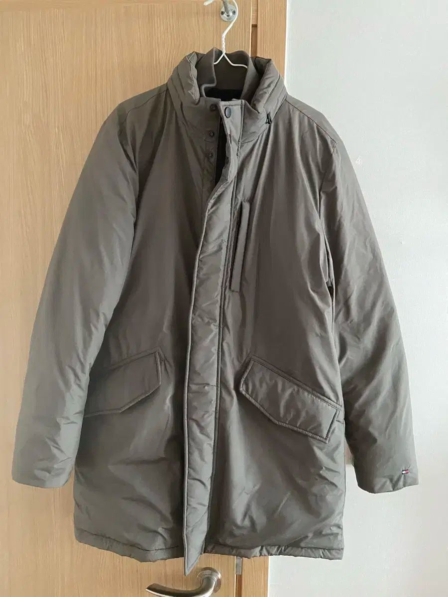 トミーヒルフィガー グレー ダウン アウター 90 95