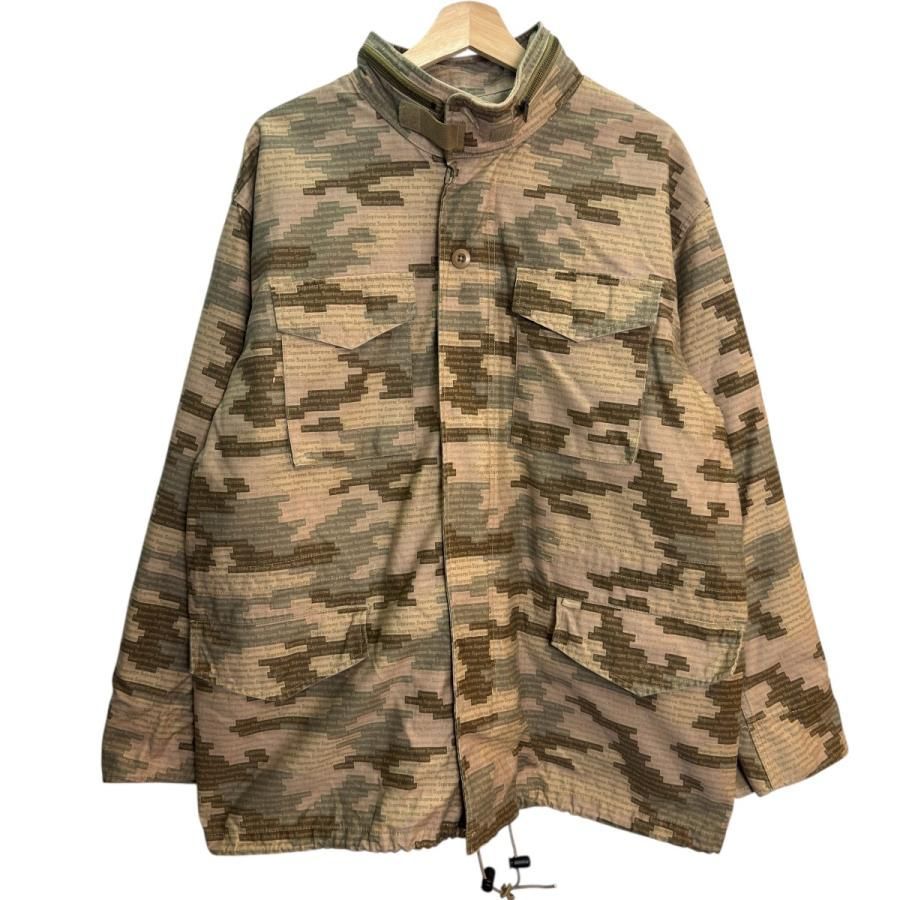 サイズ L シュプリーム Supreme 21SS Logo Camo M-65 Jacket ロゴカモフラ柄M-65ジャケット Week3 8065000224759