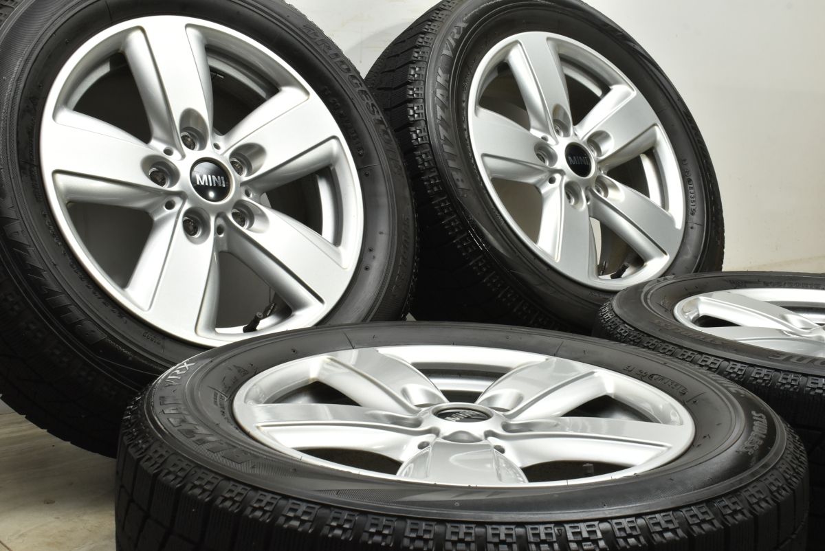 MINI R 60 クロスオーバー 16 in 6 5 J 46 PCD 120 ブリヂストン ブリザック VRX 205 品番 9811729 ヘリスポーク492