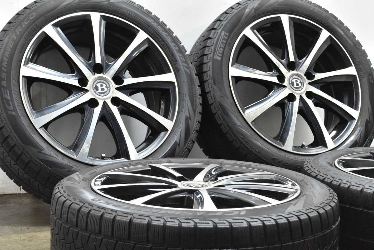 大 B win 17 in 7 J 53 PCD 114 3 ピレリ アイスアシンメトリコ 215 50 R レヴォーグ WRX S 4 MAZDA ジェイド インサイト シビック