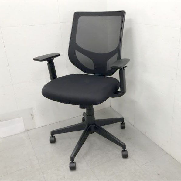 D9083 ワーキングアームチェア 2025 背メッシュ オフィスチェア デスクチェア 学習椅子 椅子 イス チェア オフィス家具 無印 12926832