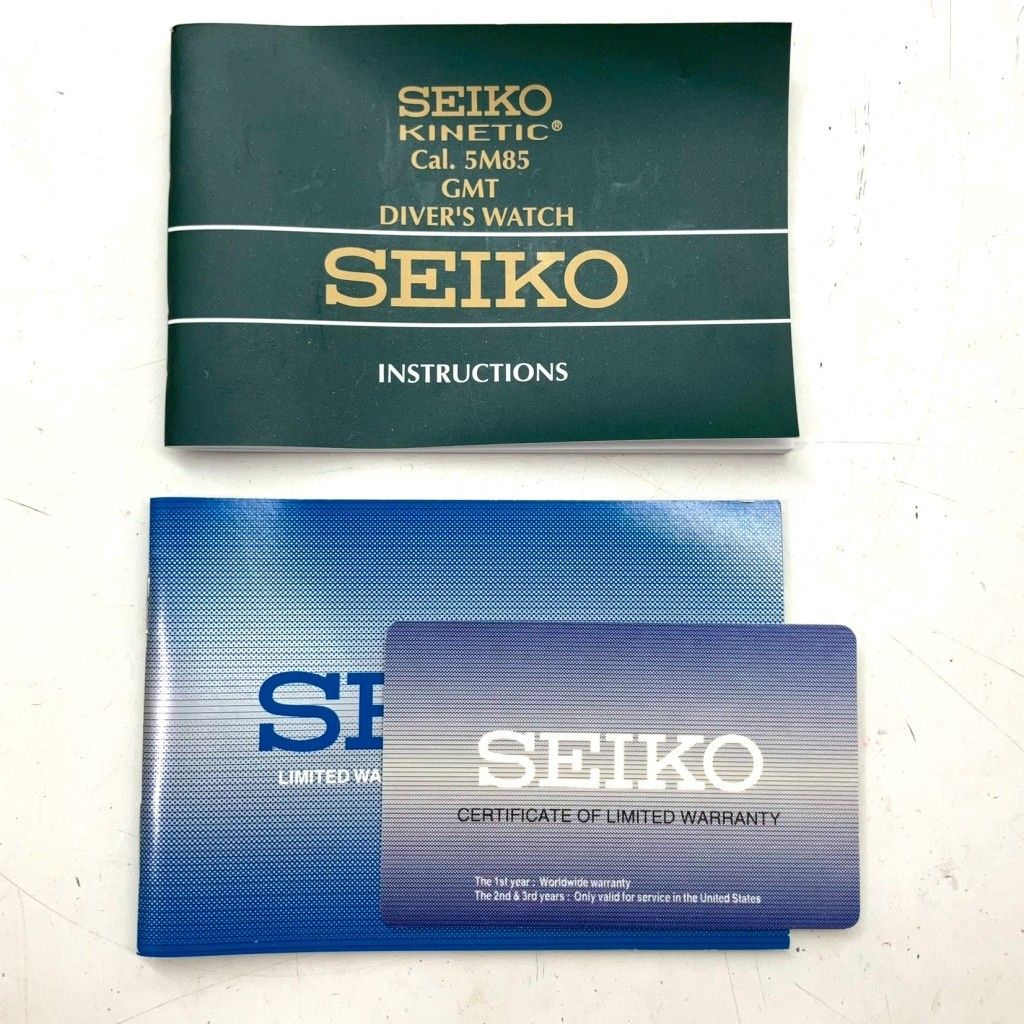  01 w 5540 セイコー SEIKO クォーツ腕時計 5 m 85 0 ab ダイバーズウィッチ アナログ BLK ラバー ケース 取扱説明書付き 腕時計 品 腕時計(クォーツ) 腕時計(アナログ)