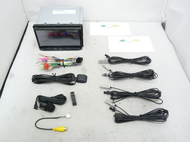 度 ケンウッド 彩速ナビ MDV-S709 メモリーナビ 地デジ フルセグ DVD CD SDカード iPod USB ブルートゥース ハンズフリー HDMI MP3 WMA