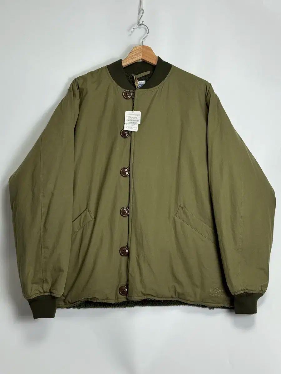 アミツイル ARMY TWILL リバーシブル M-43 MA-1 ボア ジャケット